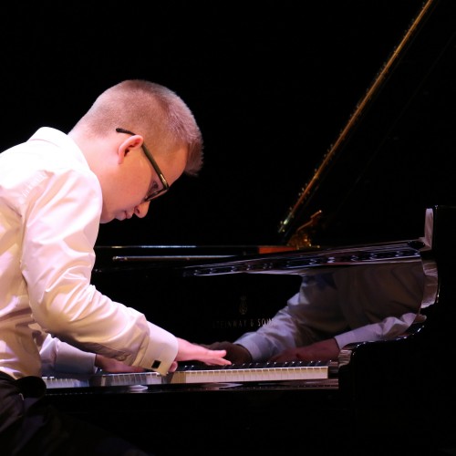 Koncert pianistyczny dla ustrzyckiej młodzieży
